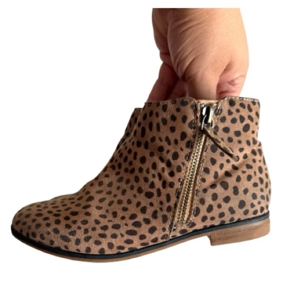 Cat & Jack Girls Shoes Cat And Jack Ankle Booties.  Size 3.